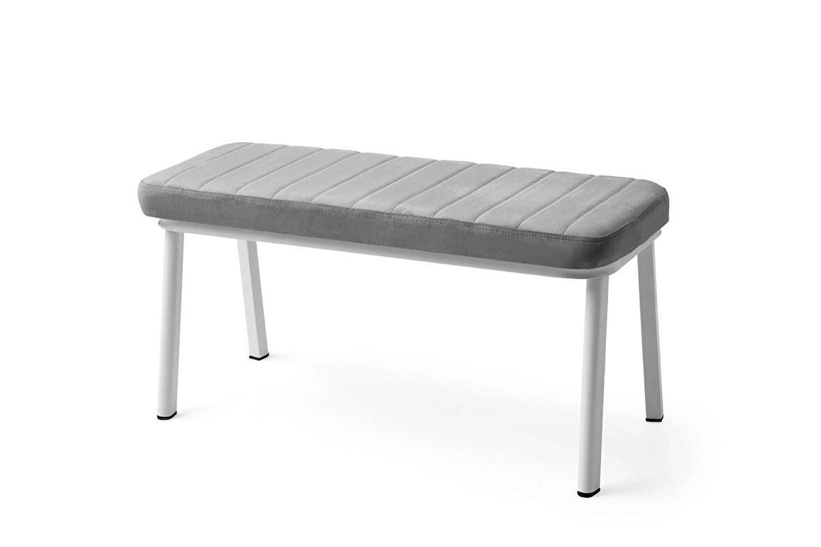 Bench Puf Metal Ayaklı Babyface Kumaş 40cmx95cm