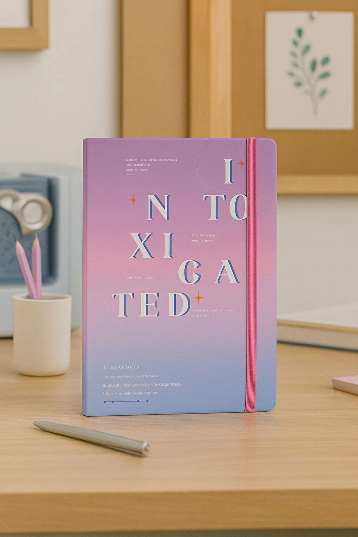 Ajanda Günlük Çizgili Not Defteri Notebook Intoxicated