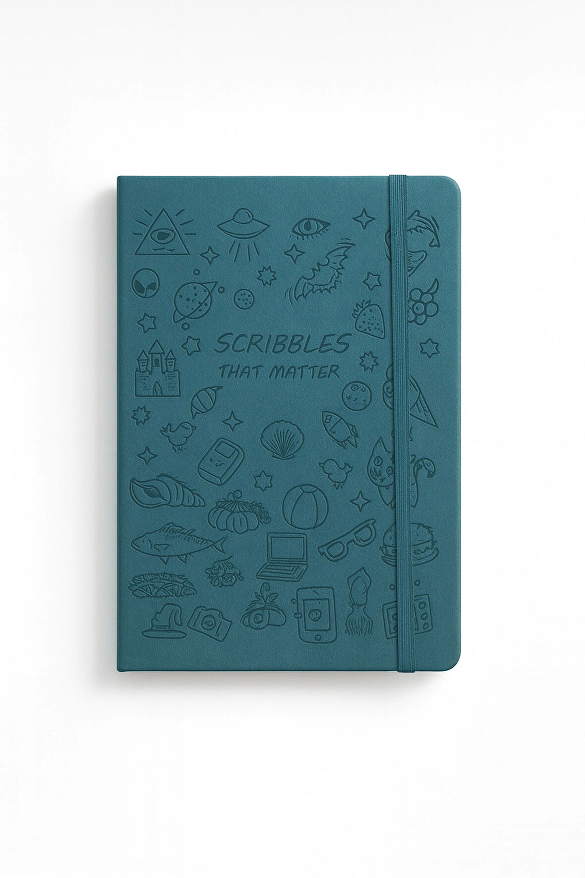 Deri Ajanda Günlük Not Defteri Notebook Yeşil