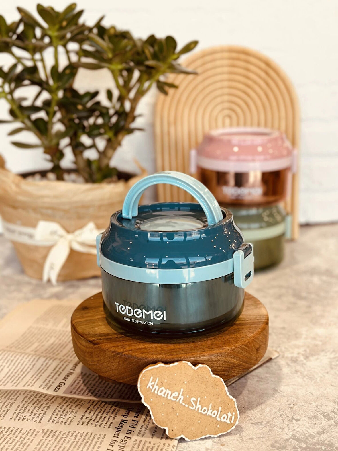 Tek Katlı Paslanmaz Çelik Sızdırmaz Saklama Kabı Beslenme Kabı 0,8 Lt. Mavi İthal Ürün