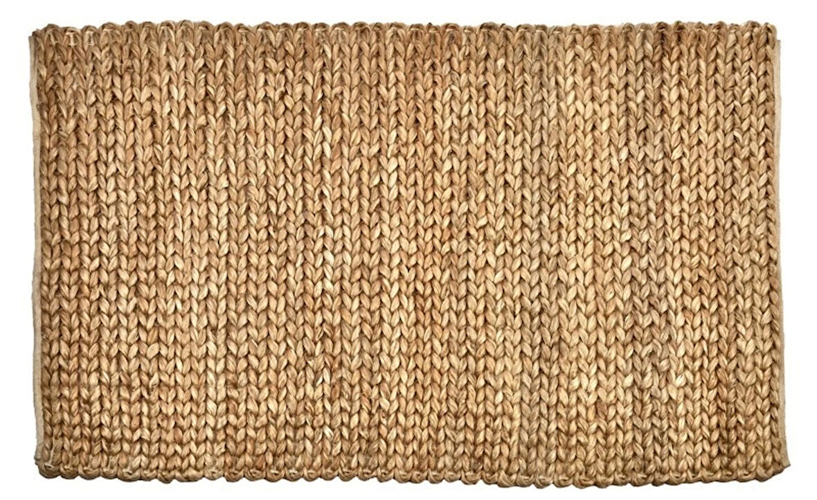Dekoratif Hasır Jüt Halı Paspas 150cmx100cm