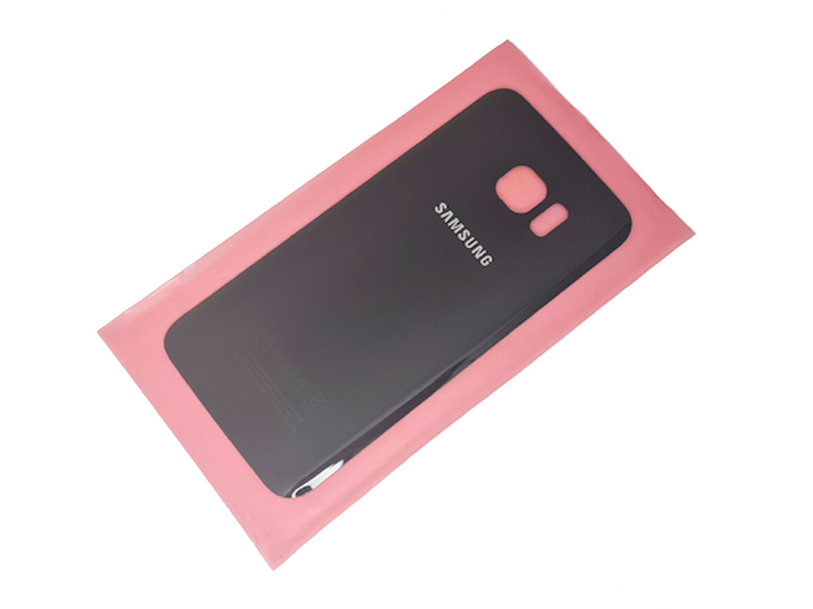 Samsung Galaxy S7 Edge Arka Kapak (CAM) SİYAH