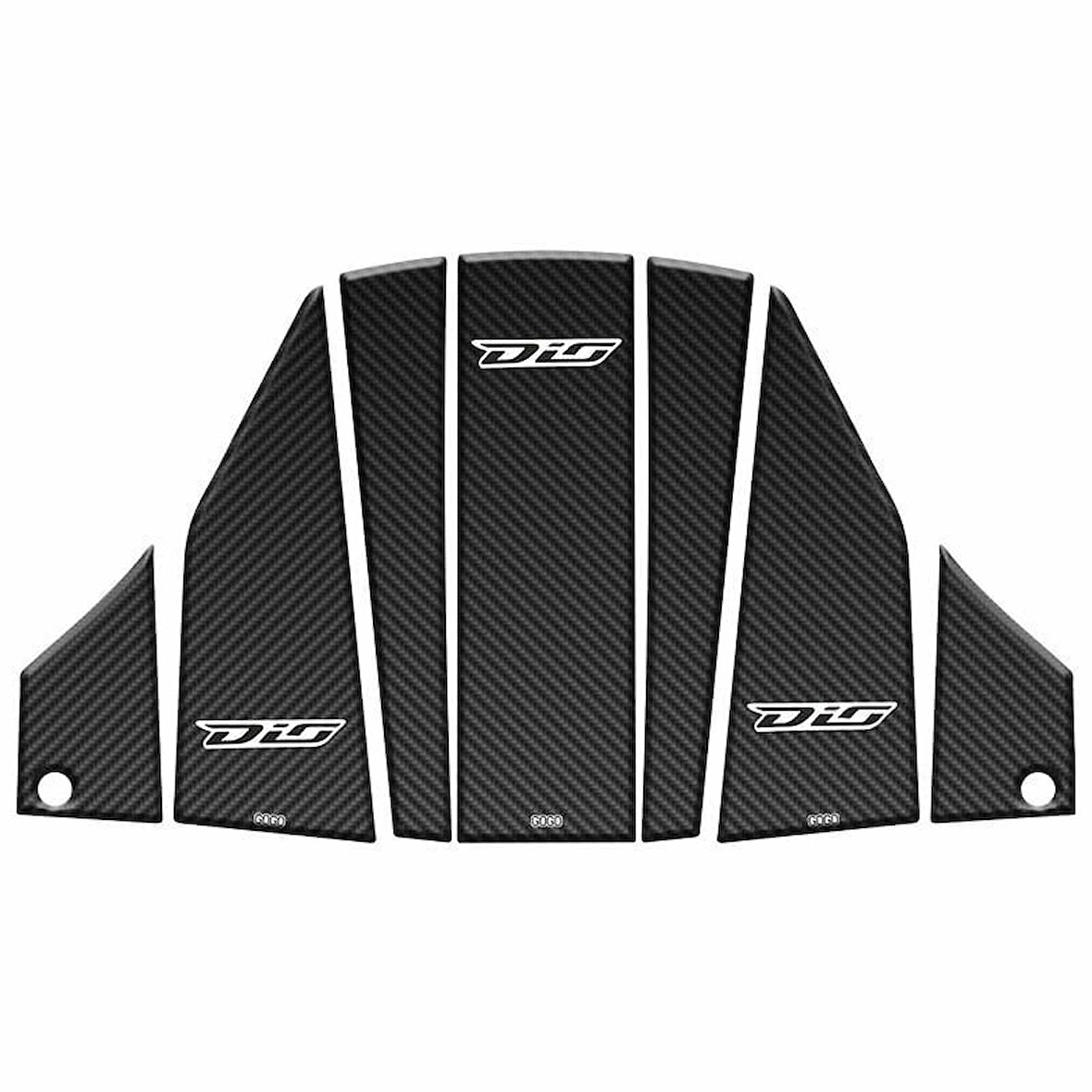 Gogo Honda Dio Tank Pad Set 002