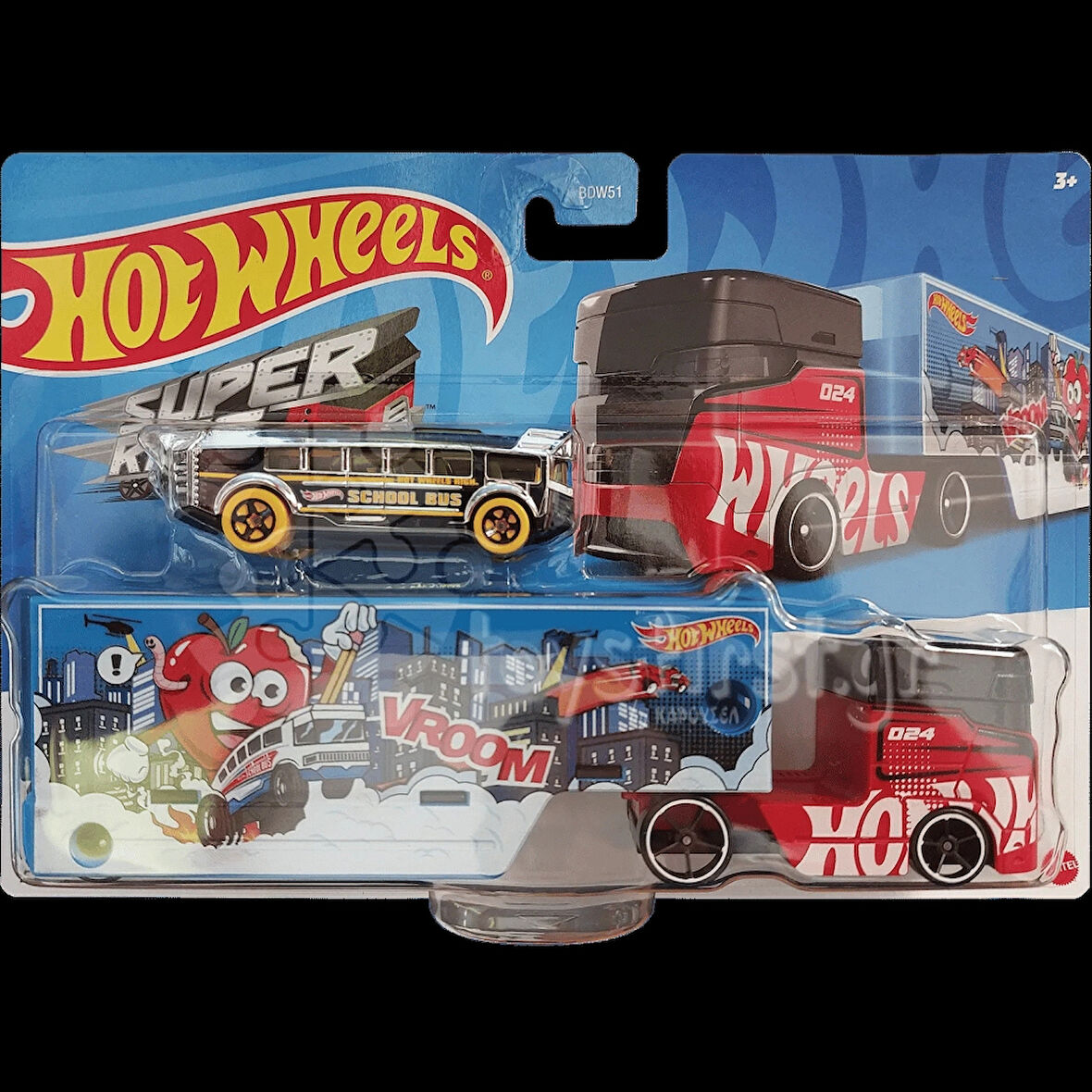 Hot Wheels Taşıyıcı Tırlar Pencil Pusher BDW51 - HXN90