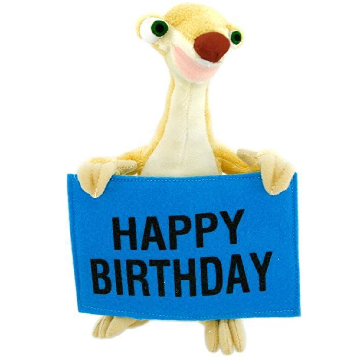 Ice Age - Buz Devri Sid Happy Birthday Peluş Oyuncak 22 Cm