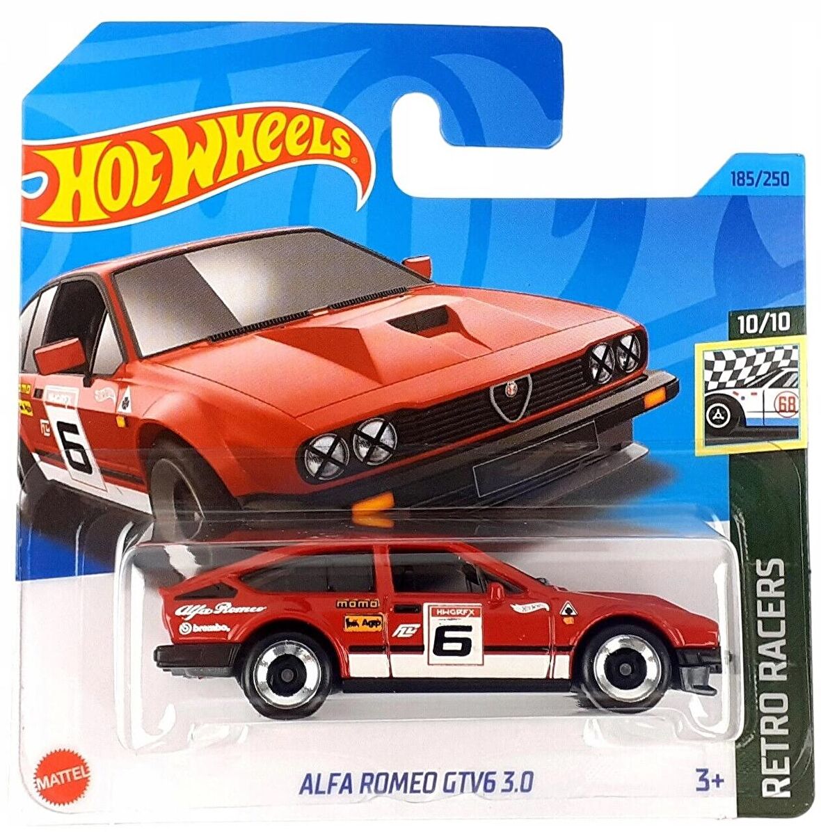 Hot Wheels Tekli Arabalar Alfa Romeo GTV6 3.0-HKG48