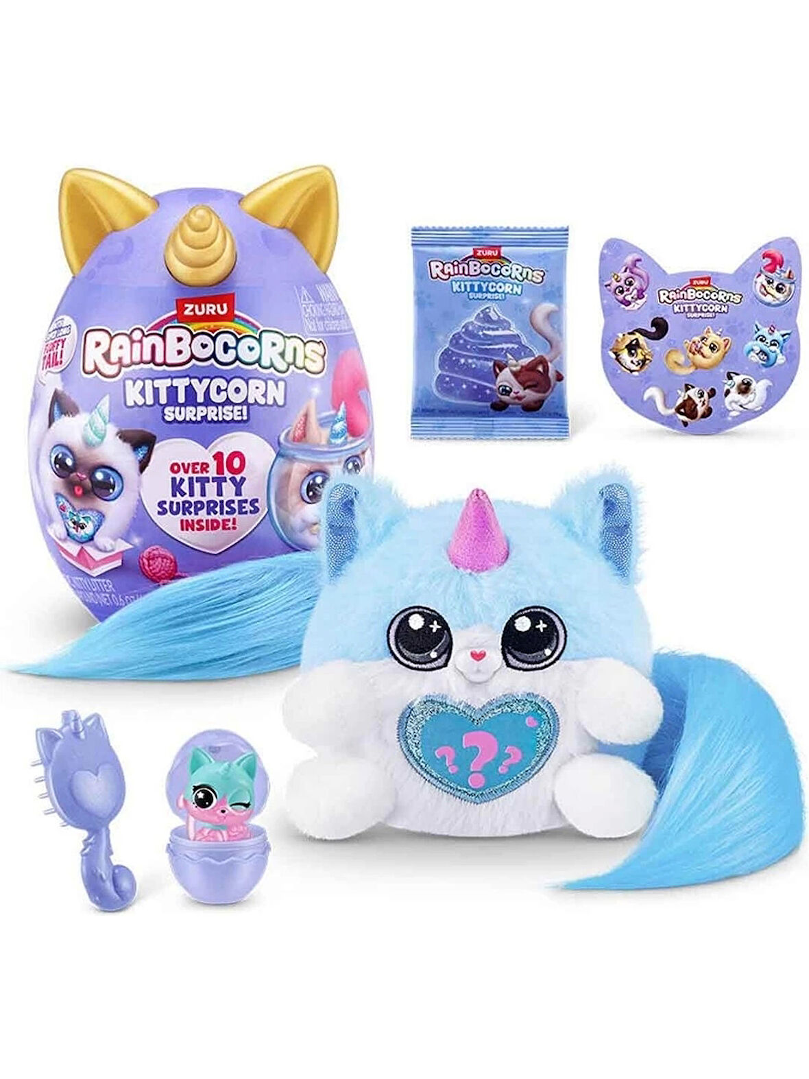 Rainbocorns Kittycorn S3 Sürpriz Paket RAR29000 Mavi Kuyruk