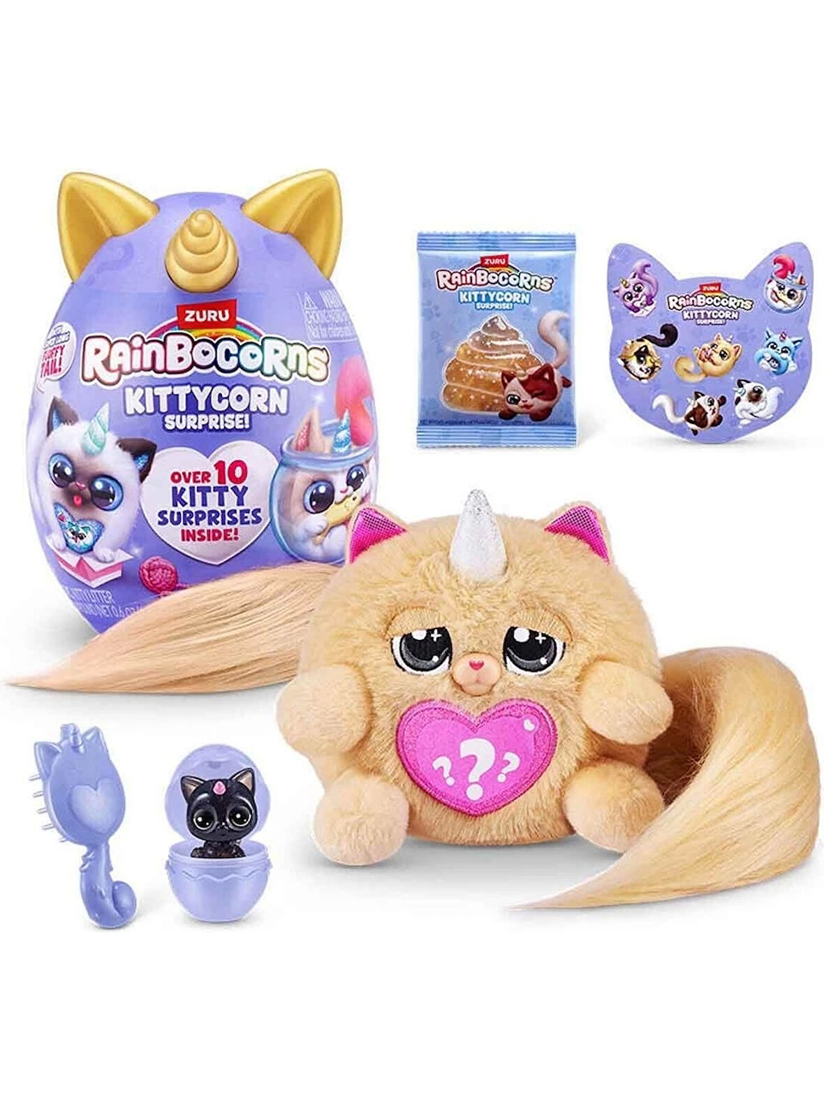 Rainbocorns Kittycorn S3 Sürpriz Paket RAR29000 Sarı Kuyruk