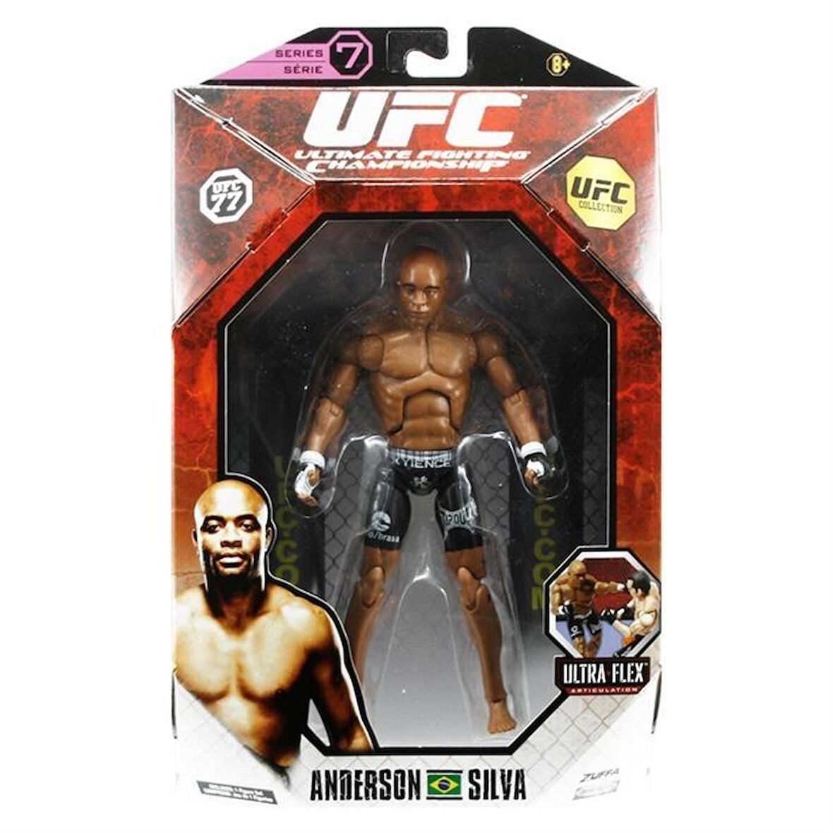 Ufc Kafes Dövüşcüsü Anderson Silva Figür