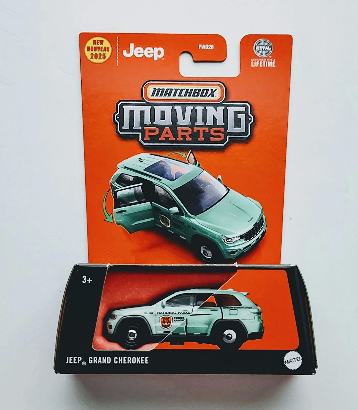 Matchbox Moving Parts 1:64 Jeep Grand Cherokee- JBW55