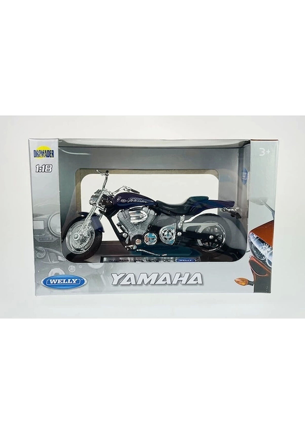 Welly '02 Yamaha Road Star Warrıor 1:18