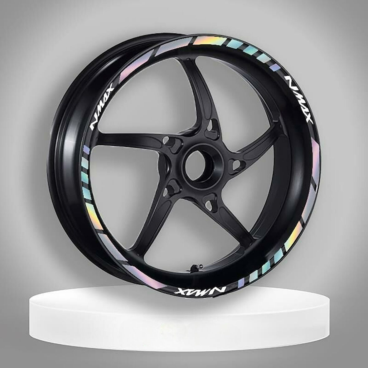 Gogo Yamaha N MAX Hologramlı Jant Şeridi 027
