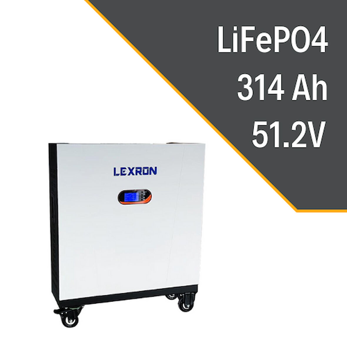 LEXRON 314AH 51.2V PREMIUM SERIES LİTYUM AKÜ