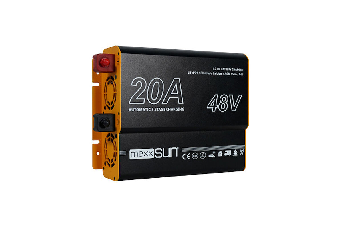 MEXXSUN AC-DC Akü Şarj Cihazı 48V-20A