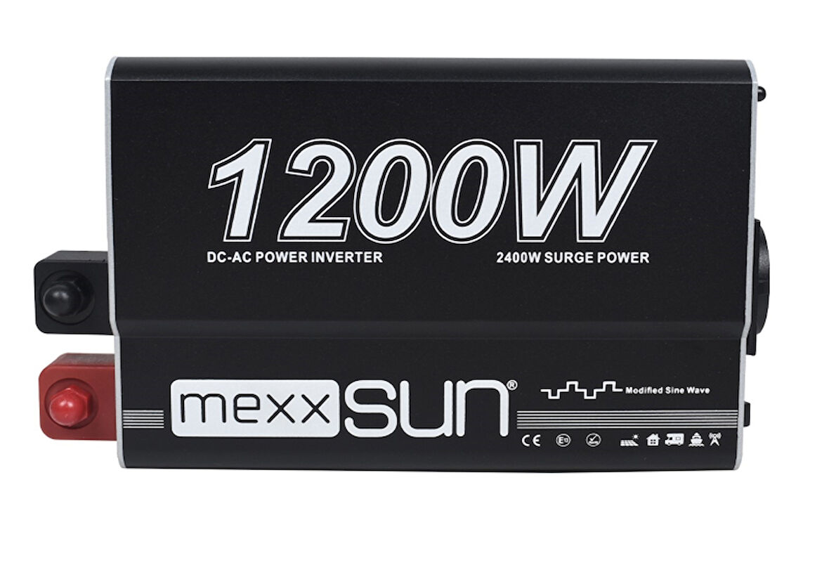 MEXXSUN Modifiye sinüs 12V 1200W İnverter İnvertör