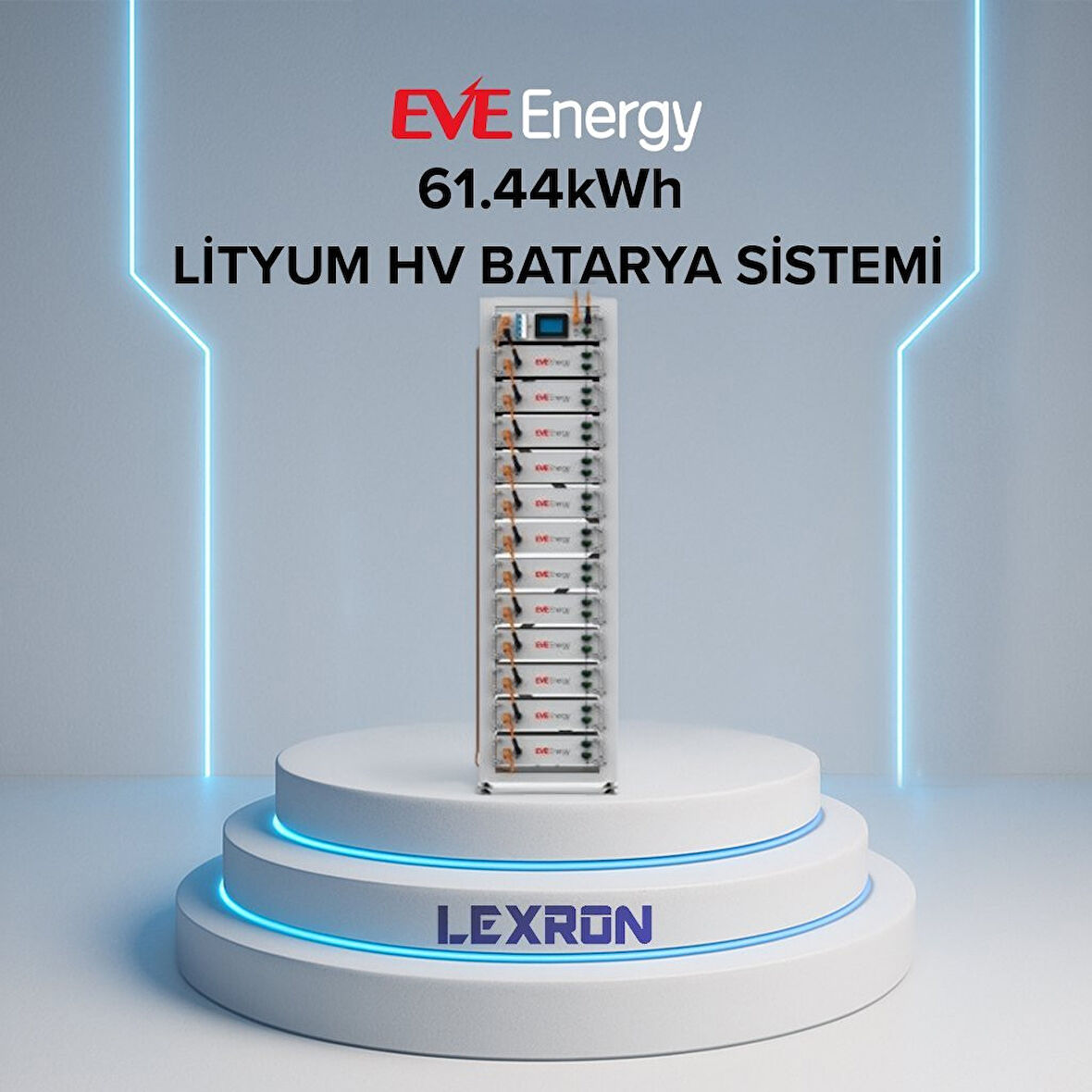Eve  61.44kWh LİTYUM HV (YÜKSEK VOLTAJ) BATARYA SİSTEMİ