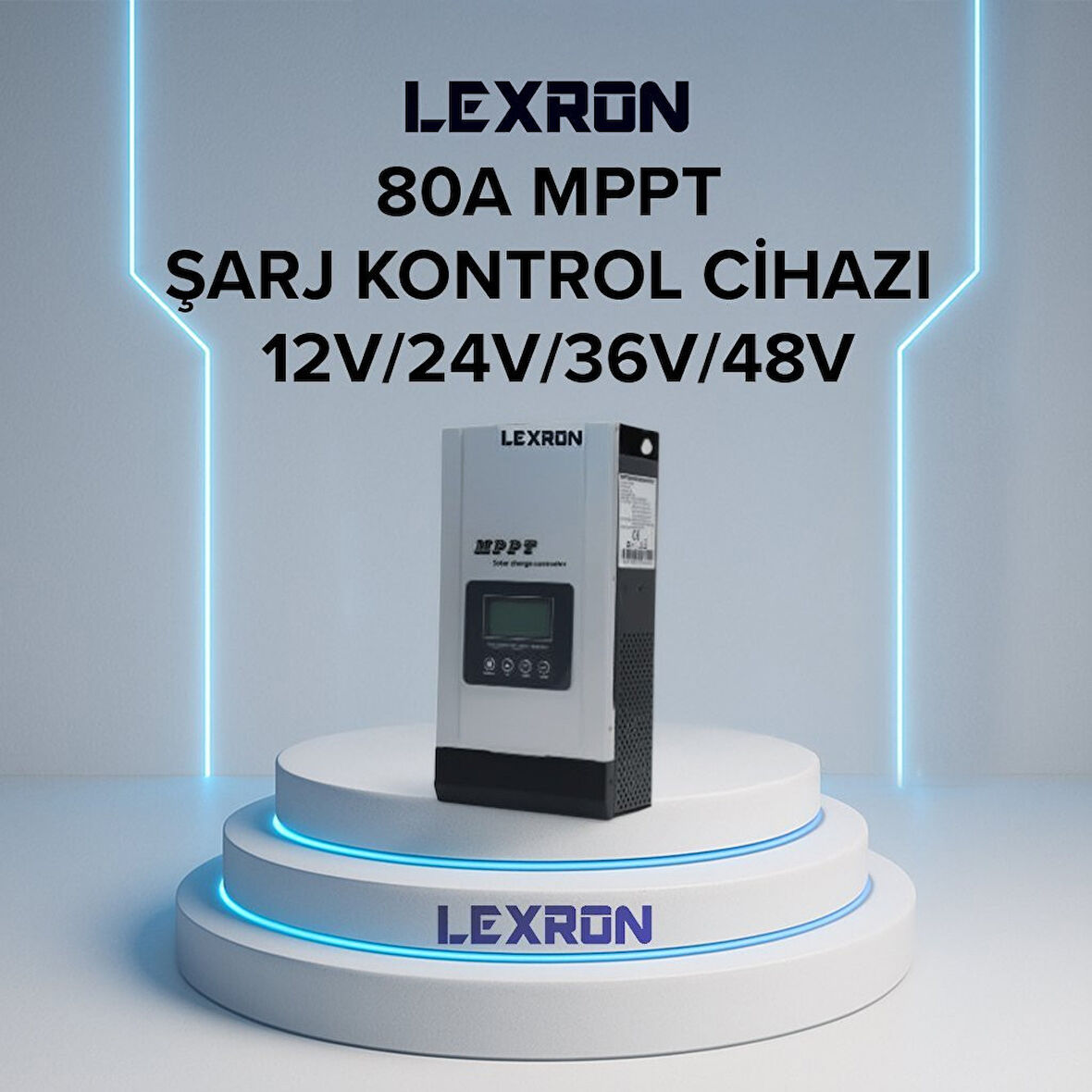 Lexron 80A Amper MPPT ŞARJ KONTROL CİHAZI