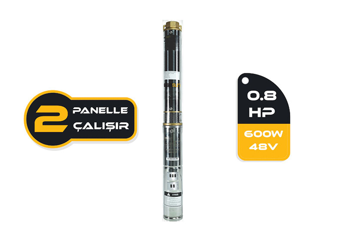 MEXXSUN DC pompa 0.8 Hp / 600W / 48V (3RDC3.5-80-48-600)