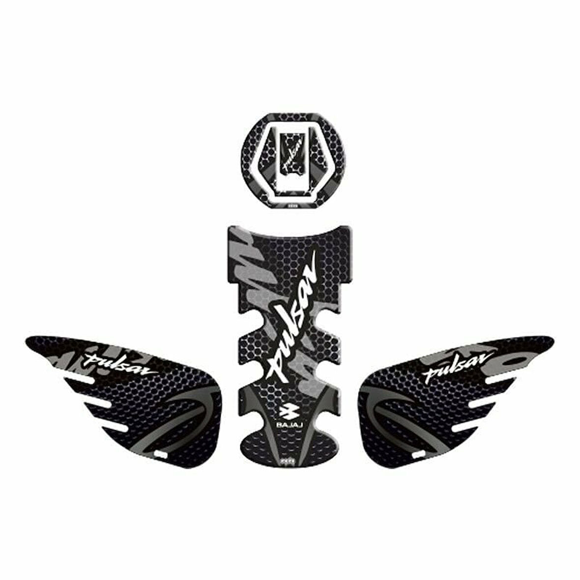 Gogo Bajaj Pulsar Tank Pad Set 005