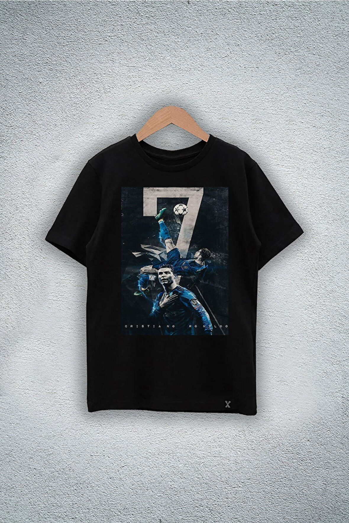 Cristiano Ronaldo Cr7 Özel Tasarım Baskılı Unisex Çocuk Tişört