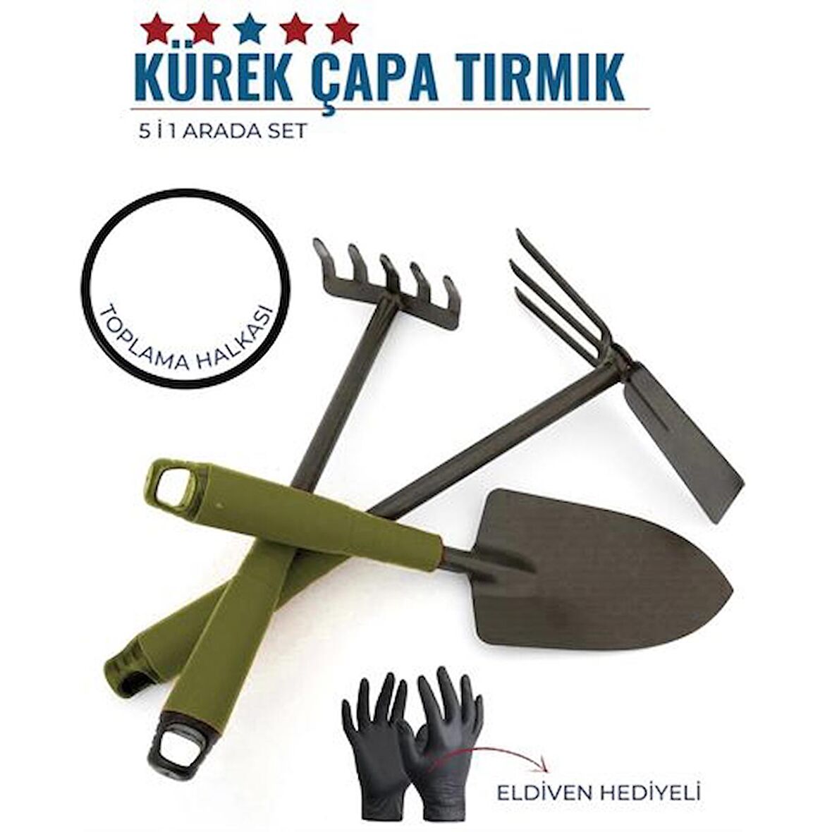 TransForMacion Royalty Kürek Çapa Tırmık Seti 713358