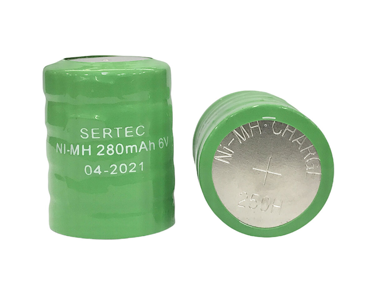 6V Ni-Mh 280 Mah Buton Şarjlı Pil