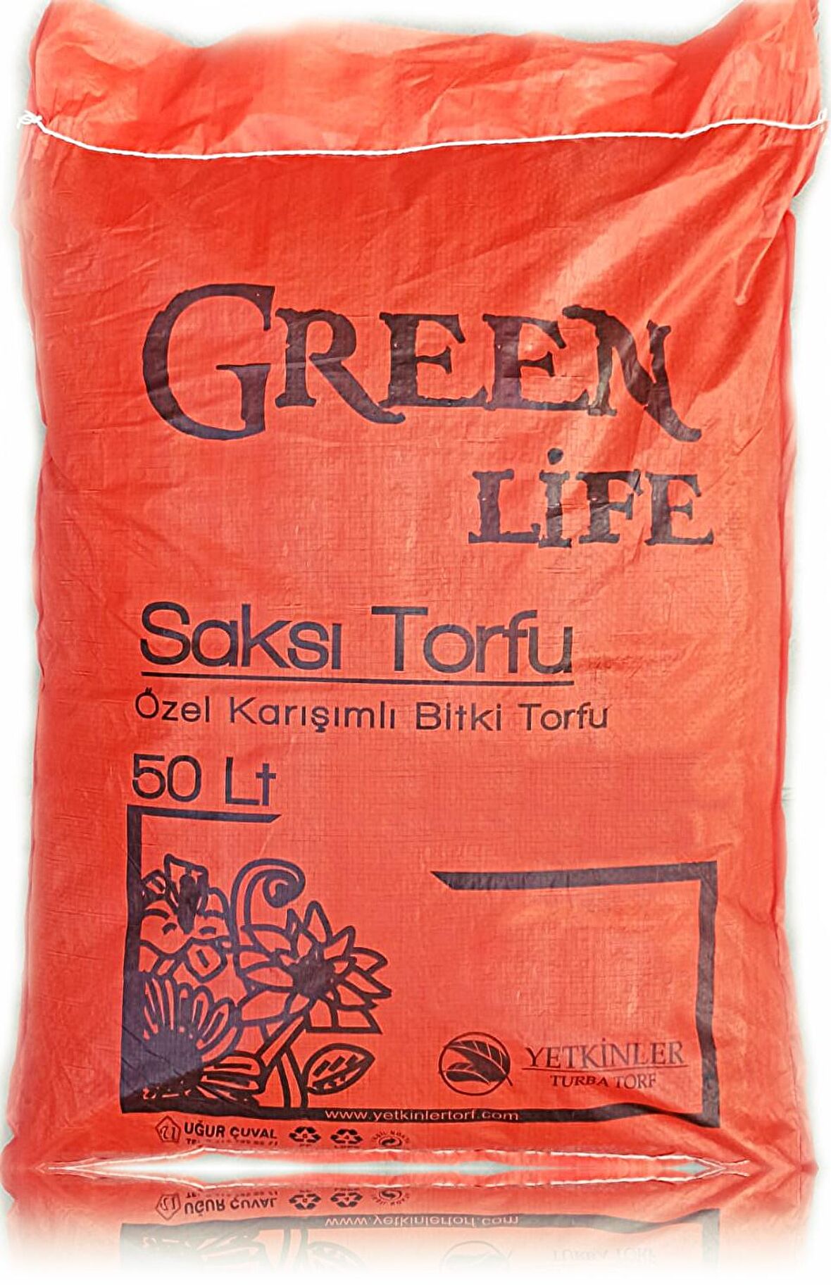 Özel Karışımlı Bitki Çiçek Toprağı Torfu 50lt