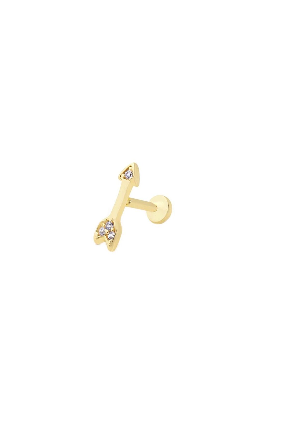 Cebeci 14 Ayar Ok Altın Tragus