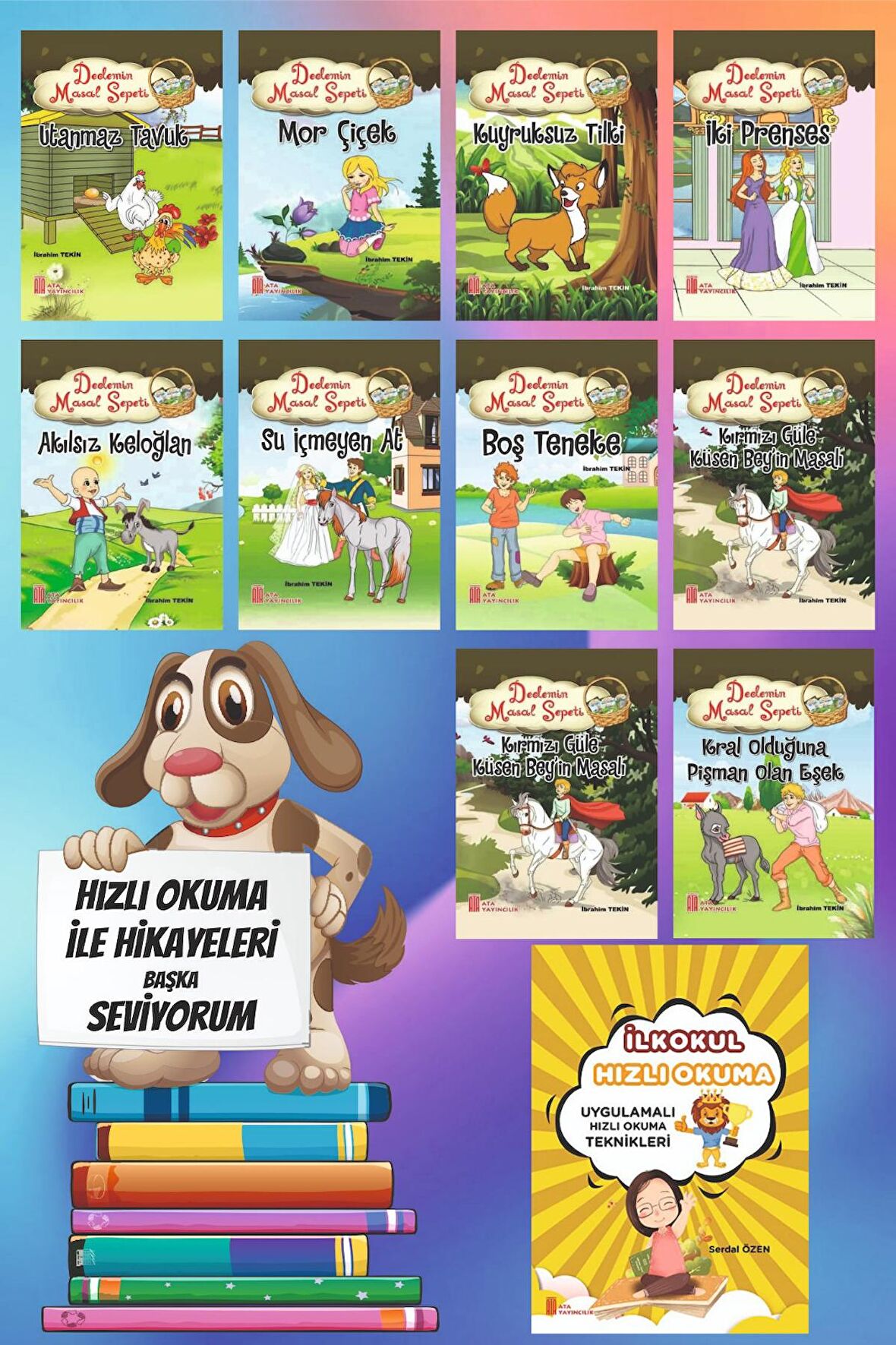 Ata 2.Sınıflar İçin Dedemin Masal Sepeti Öykü Dizisi + Hızlı Okuma