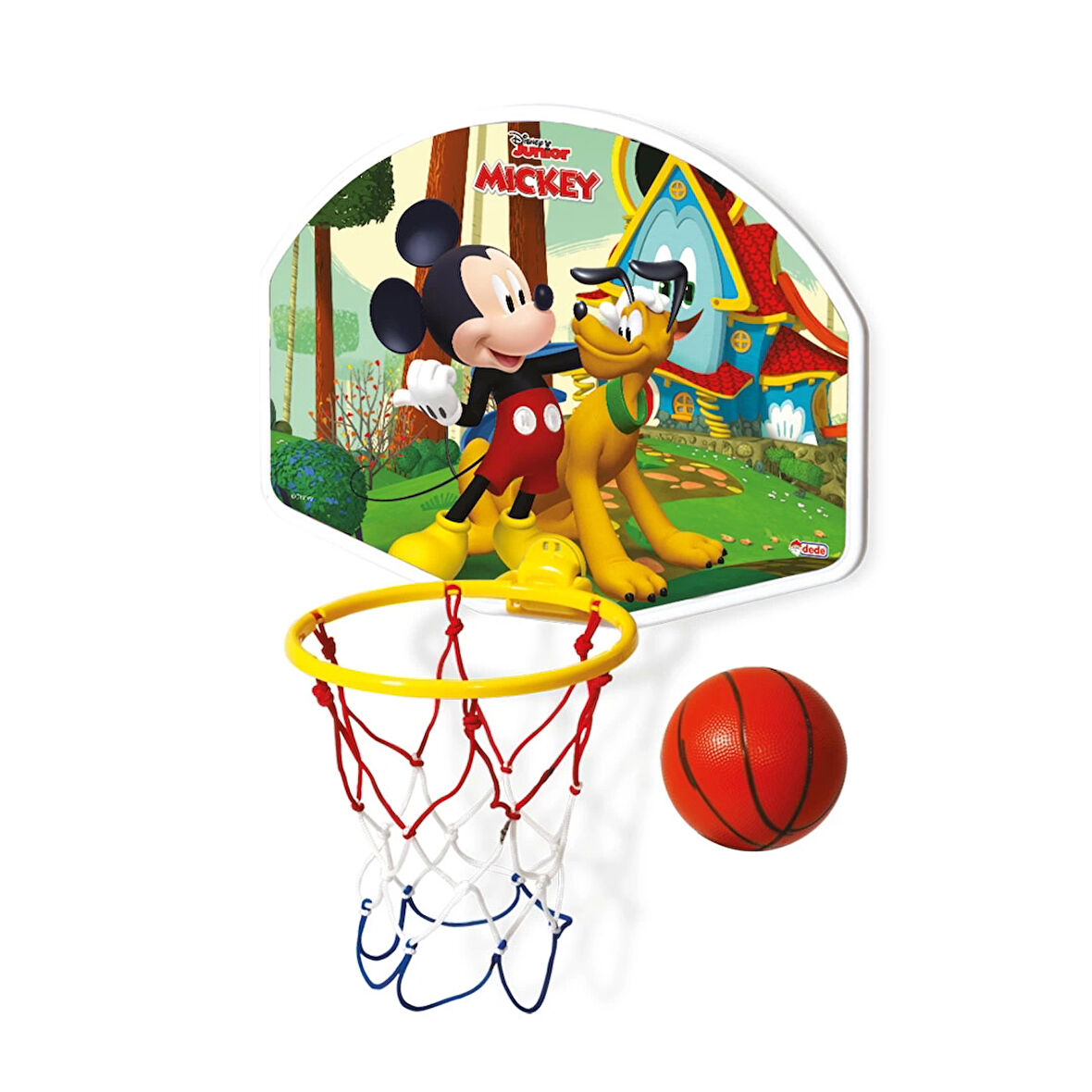 Mickey Mouse Orta Boy Pota Basketbol Seti - Spor Oyuncakları - Basket Seti