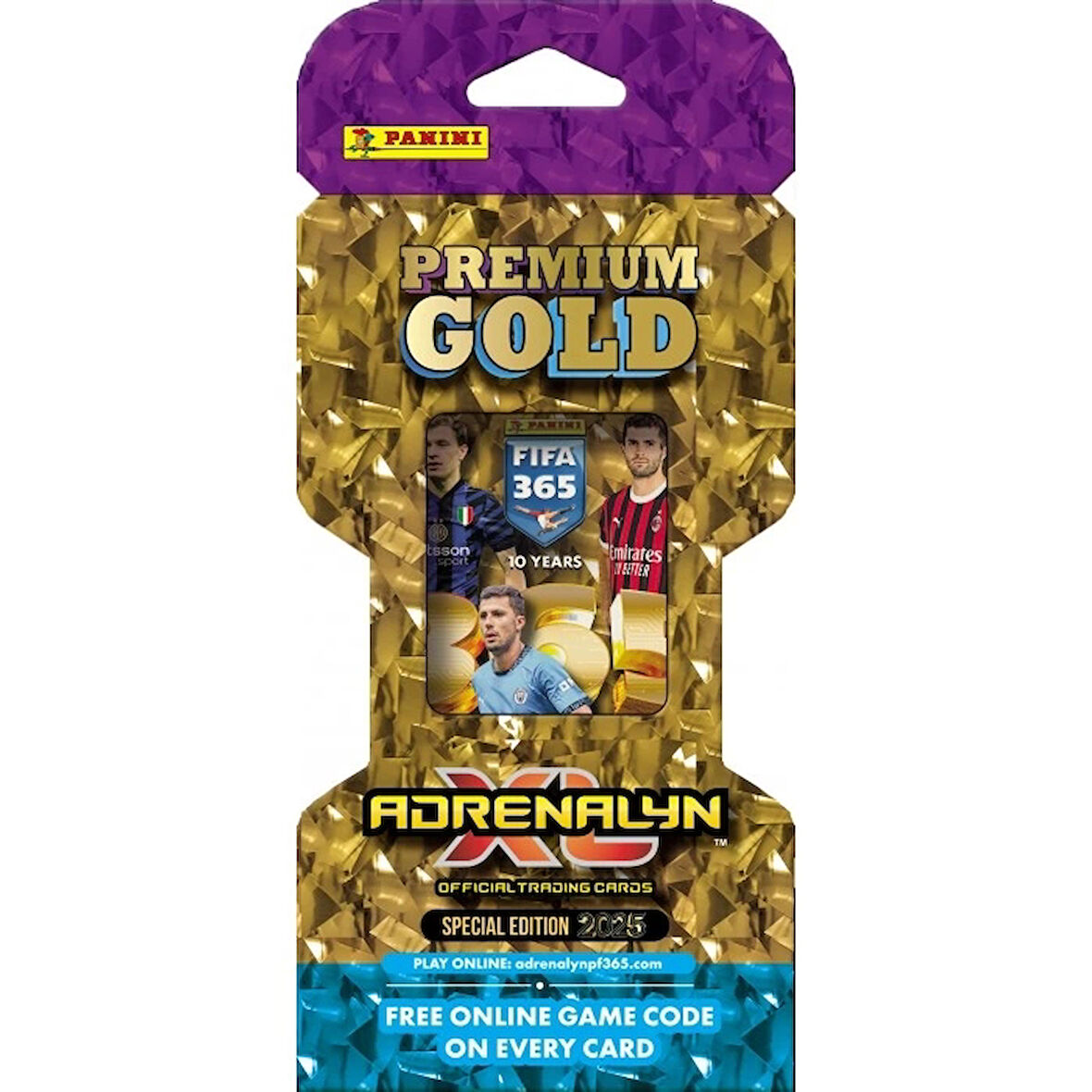 Panini FIFA 365 Adrenalyn XL 2025 Premium Gold Kart - Futbolcu Kartları - Gold Trading Oyuncu Kartı Panini Premium Kartlar