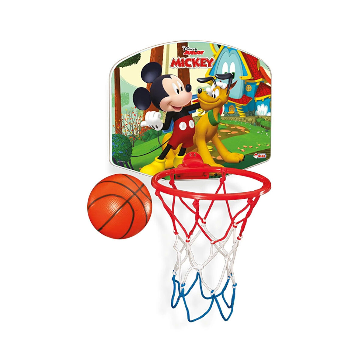 Mickey Mouse Küçük Boy Pota Basketbol Seti - Spor Oyuncakları - Basket Seti