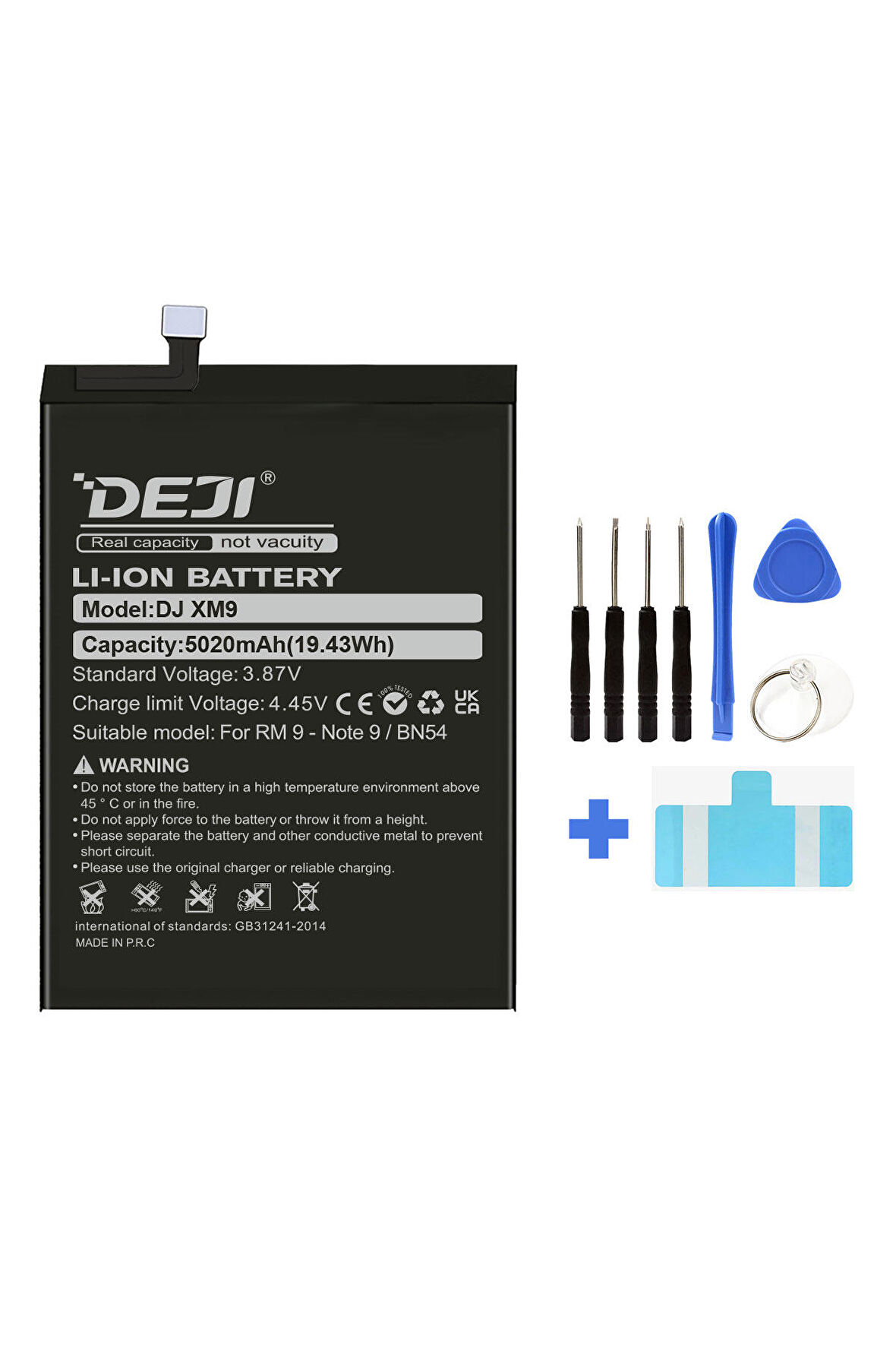 Deji  Xiaomi Redmi Note 9 / Redmi 9 Batarya Mucize Batarya Deji / BN54