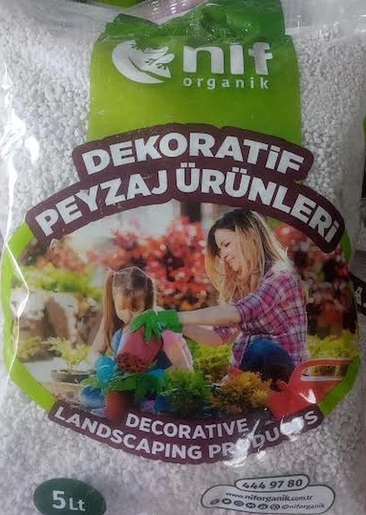 Nif Organik Doğal Perlit Topraksız Köklendirme 5 Lt