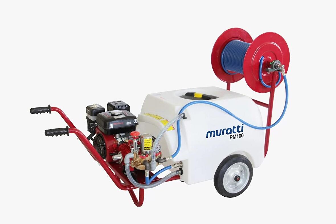 Muratti PM100 VT22 Pompa İlaçlama Makinası 100Lt