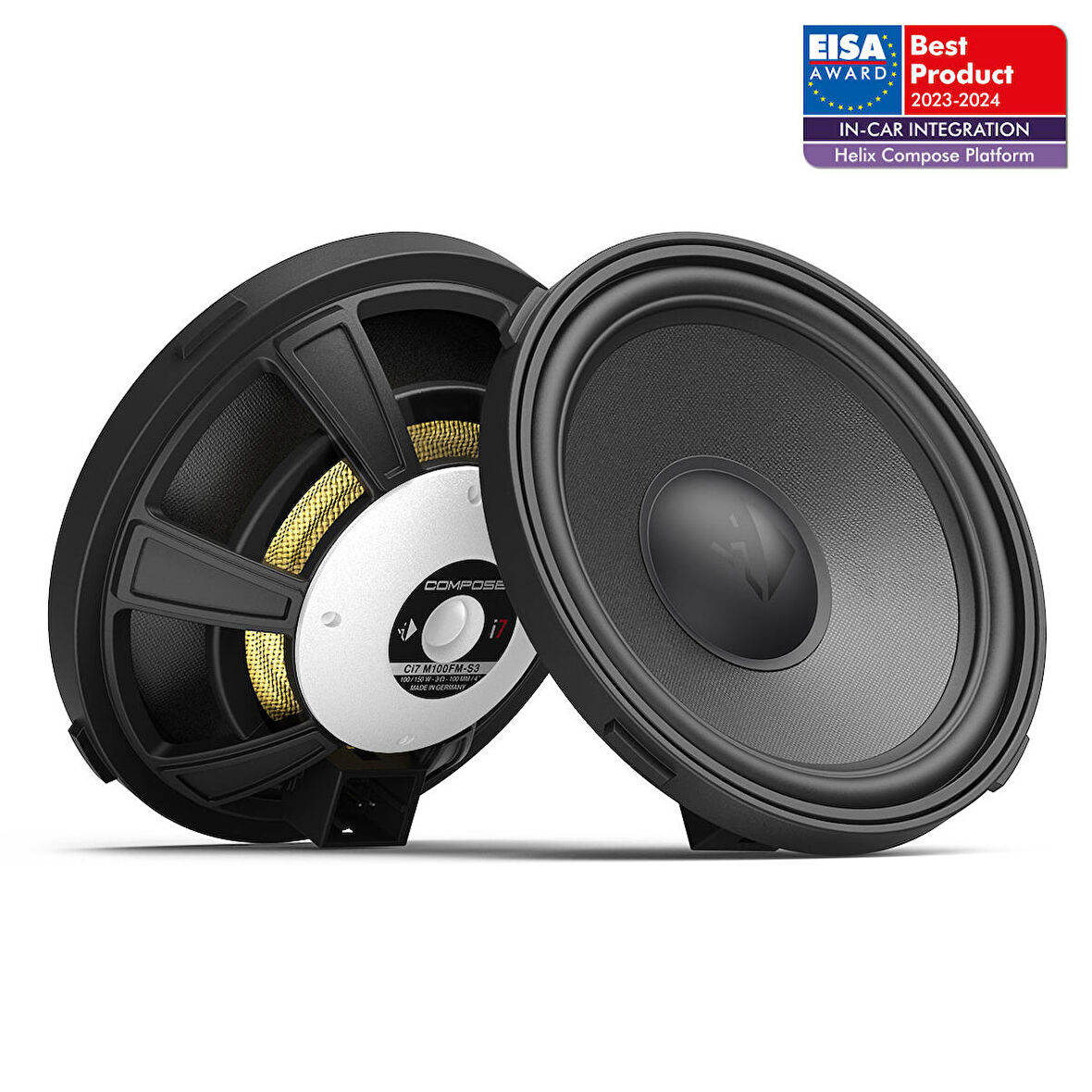 Helix Compose i7 M100FM-S3 100mm 3 Ohms Midrange Hi-Fi Hoparlör Seti