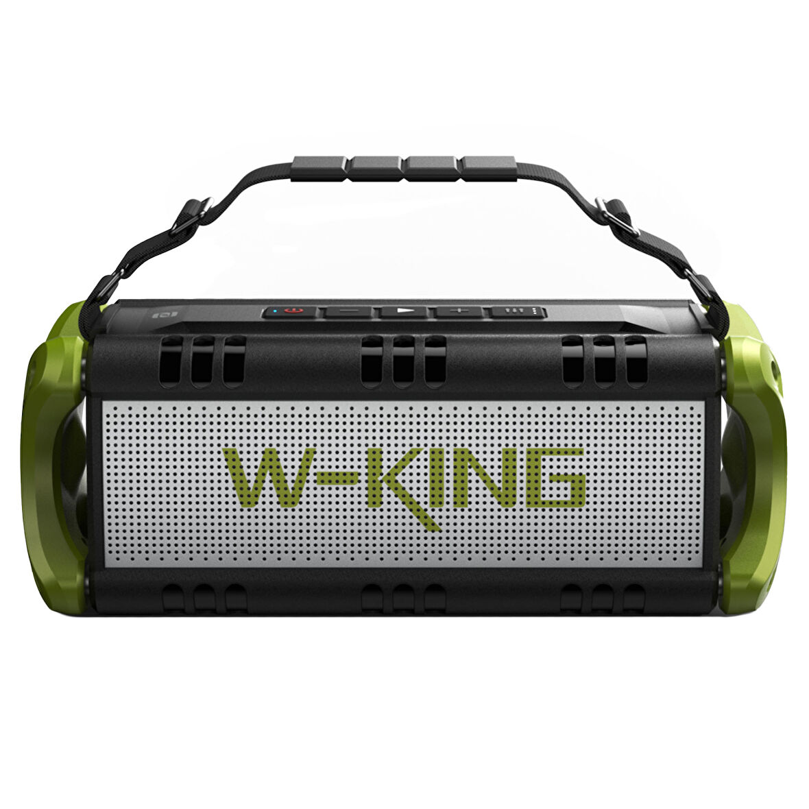 W-KING D8-1 Bluetooth Hoparlör, 90W Ultra Bass Boombox, 40 Saat Çalma Süresi, IPX6 Suya Dayanıklı, Kablosuz Stereo TWS, Powerbank/TF/Aux/Bluetooth5.0/NFC, Ses Bombası