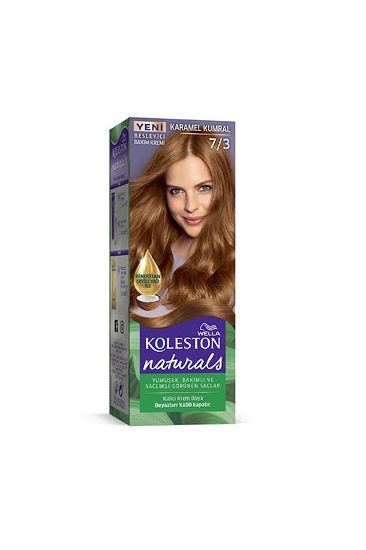 Naturals Saç Boyası Karamel Kumral 7/3 2x Paket