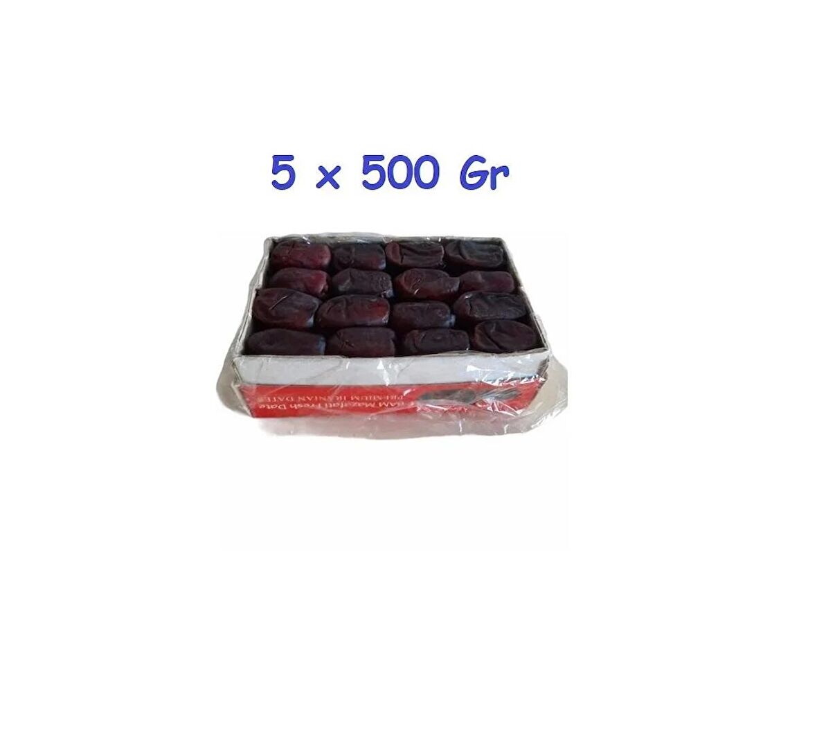 Yumuşak Iran Hurma (Mezafati) 500 g x 5 Adet