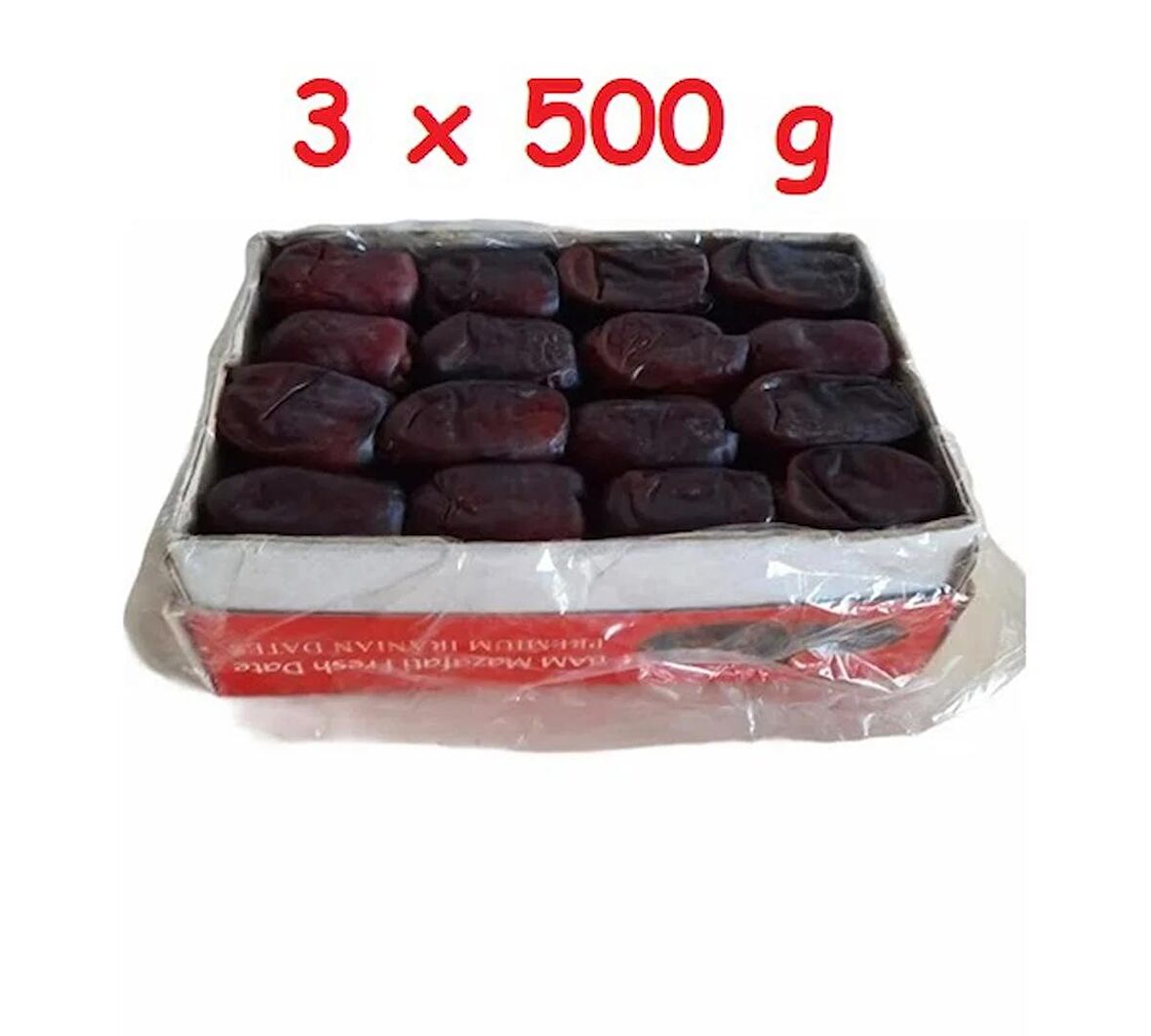 Yumuşak Iran Hurma (Mezafati) 500 g x 3 Adet