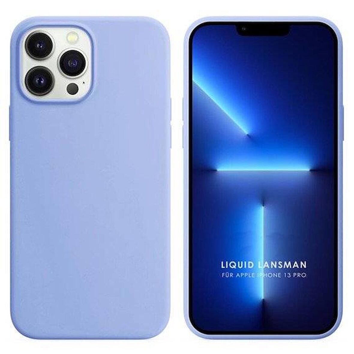 Apple iPhone 15 Pro 6.1'' Liquit Lansman Silikon Açık Mavi