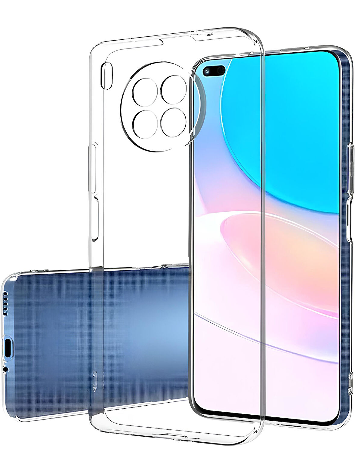 Huawei Nova 8i Premium Şeffaf Silikon Kılıf