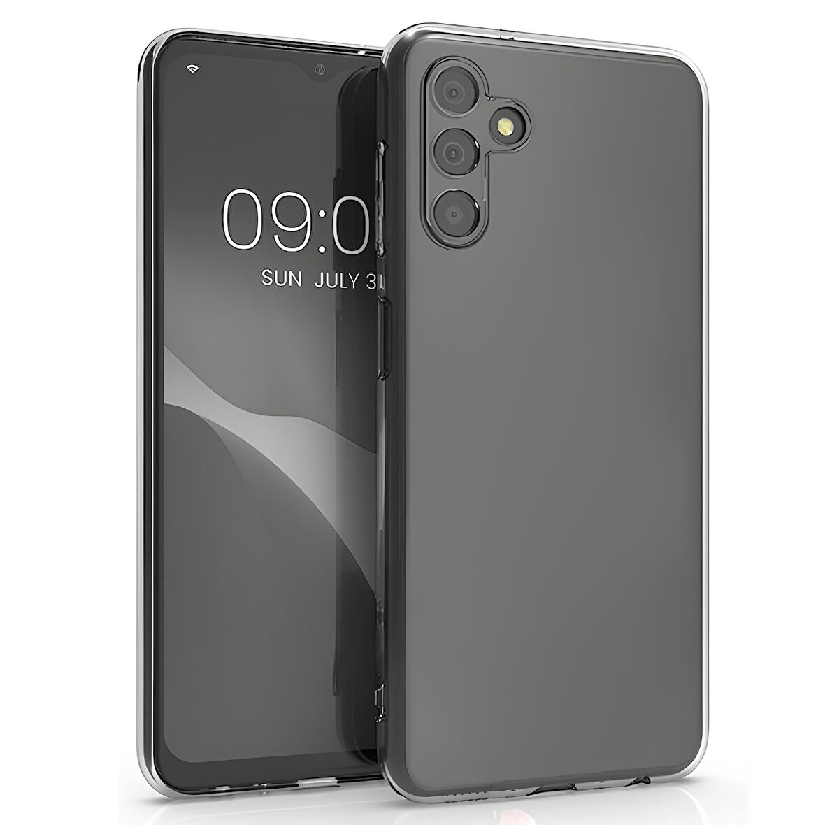 Samsung Galaxy M34 Premium Silikon Kılıf Şeffaf