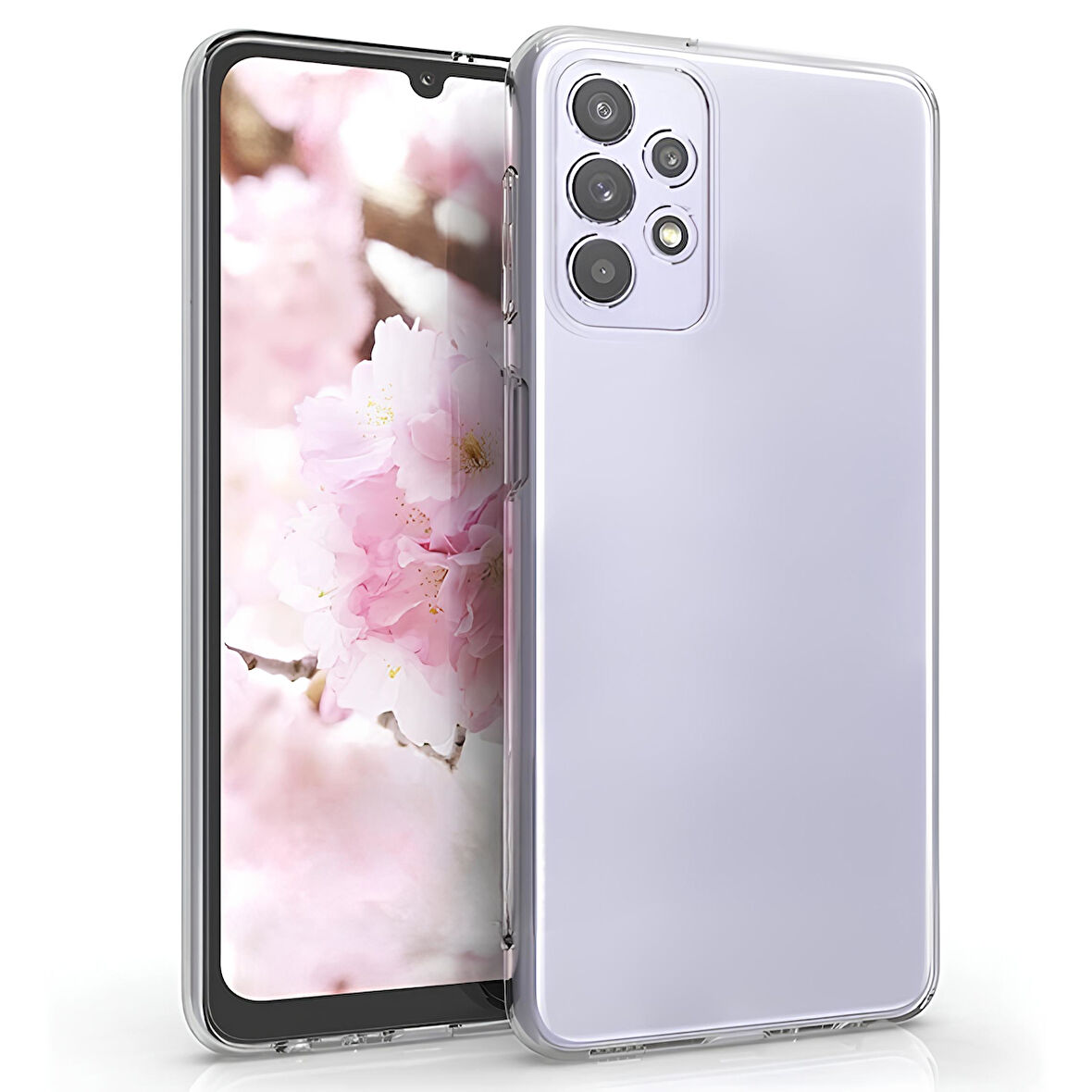 Samsung Galaxy A53 Premium Silikon Kılıf Şeffaf