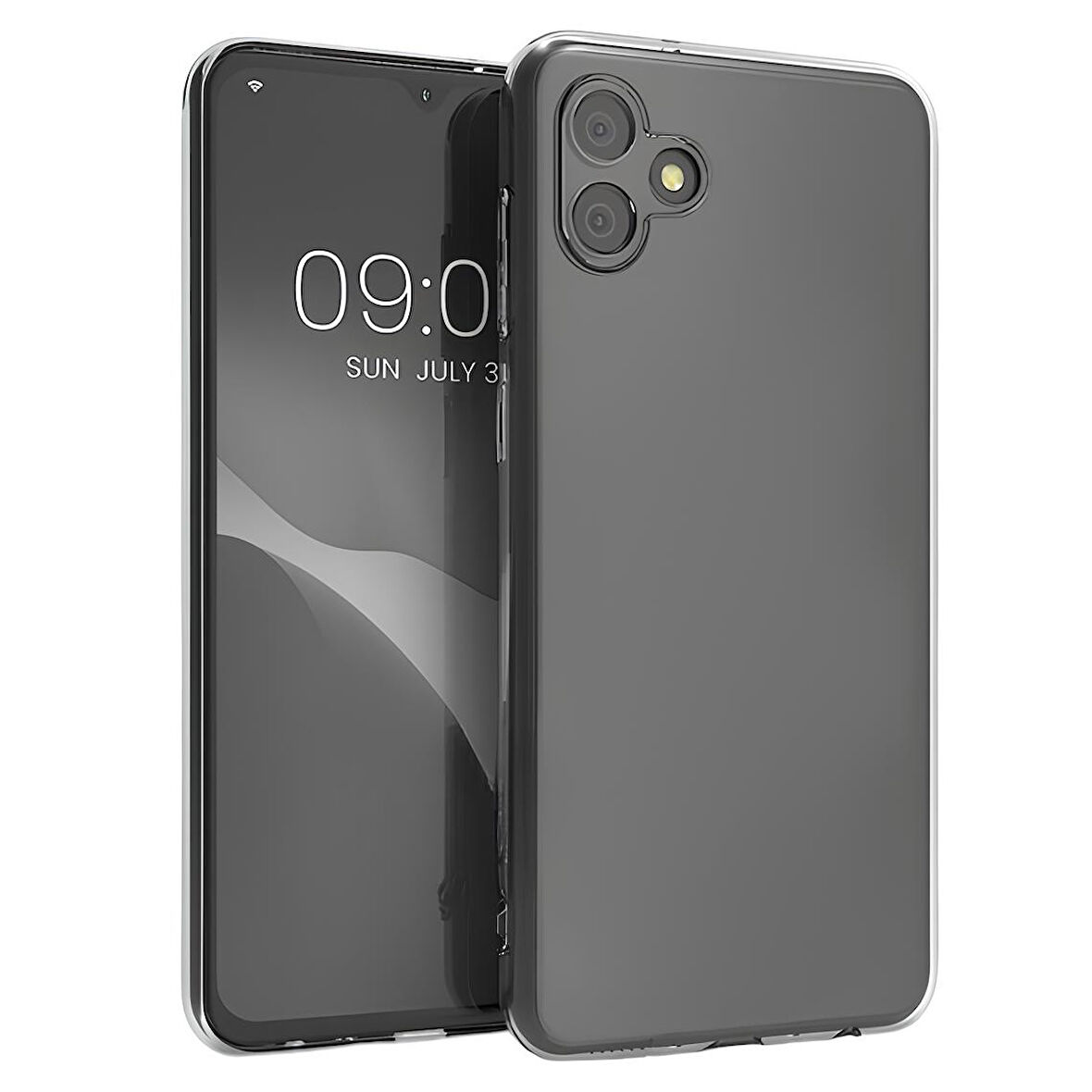 Samsung Galaxy A05 Premium Silikon Kılıf Şeffaf