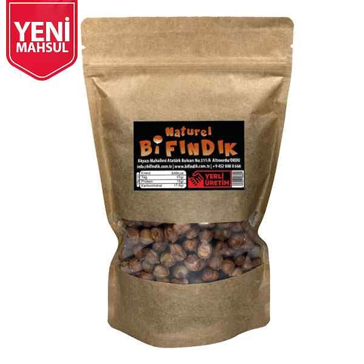 Natürel İç Fındık 80 gr