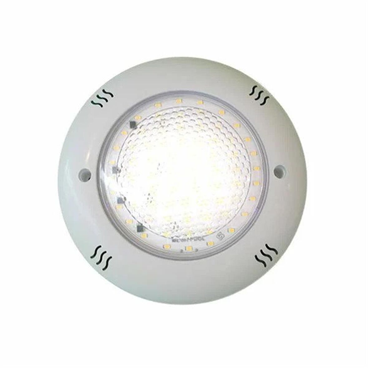 Sıva Üstü Mini Beyaz Havuz Aydınlatma Armatörü 8W/12V (12Cm Çap 25Mm Yükseklik)