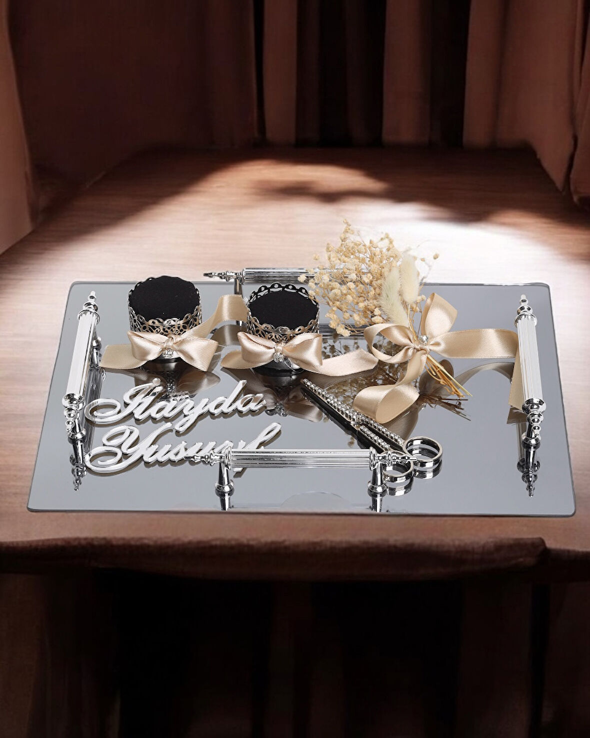 Reverence Gümüş Söz Tepsisi