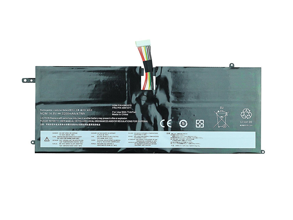 Lenovo ThinkPad X1 Carbon Gen1 45N1070 Batarya Pil