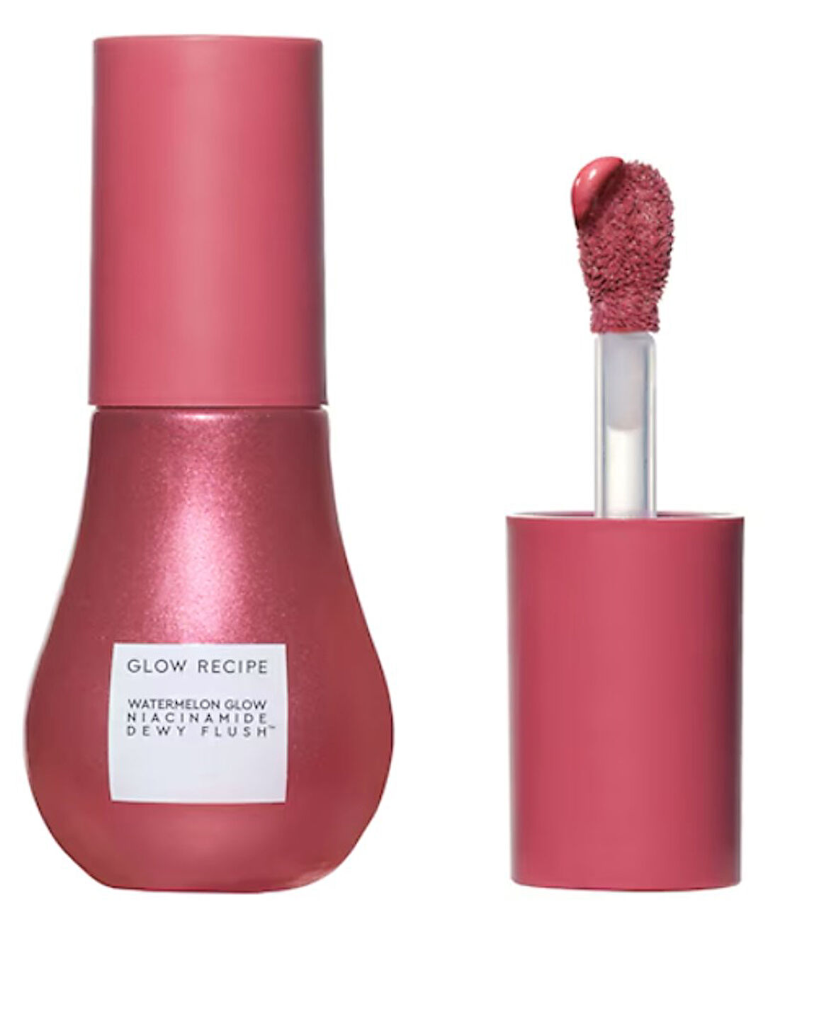 GLOW RECIPE Watermelon Glow Niacinamide Dewy Flush - Aydınlatıcı Likit Allık Orman Meyveleri Kırmızı